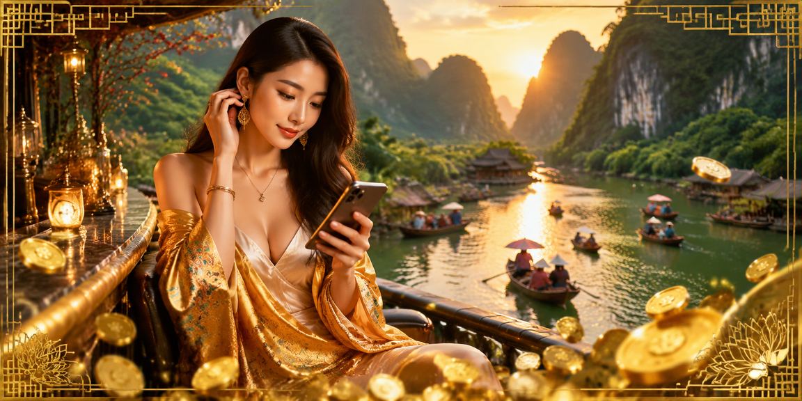 Người dùng tại Ninh Bình thao tác nạp tiền casino trên điện thoại di động ban đêm